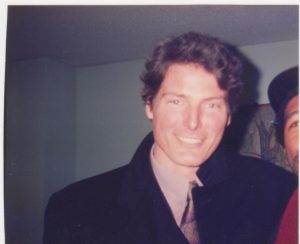 Me only partially with Christopher Reeve